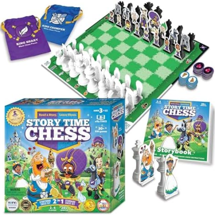 Story Time Chess – 2021 Toy of The Year Award Winner – Chess Sets, Beginners Chess, Chess for Kids, Chess Game Toddlers, Learning Games for Kids, Boys & Girls Ages 3-103 : Toys & Games